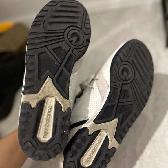 New Balance 550 white/navy size men US 7.5/ women US 9 - Picture 5 of 5